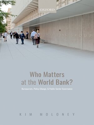 cover image of Who Matters at the World Bank?